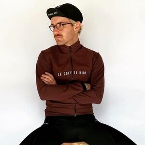 Le Coffee Ride 4 Season Jacket Bordeaux - Unisex Small